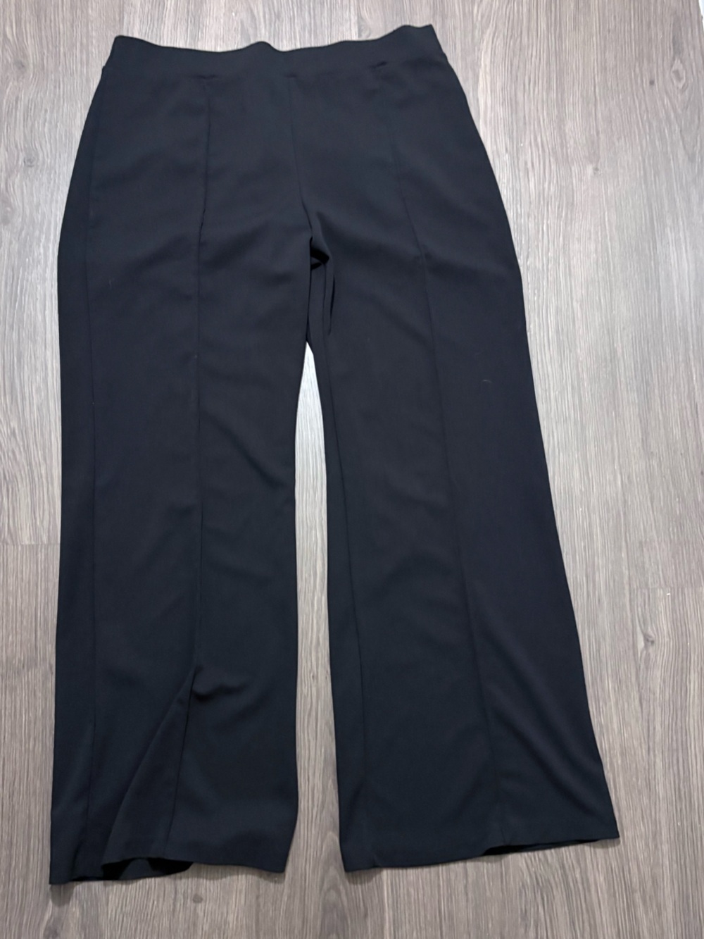 Classic Black Wide-Leg Pants